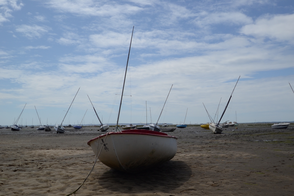 Paysage avec bateaux